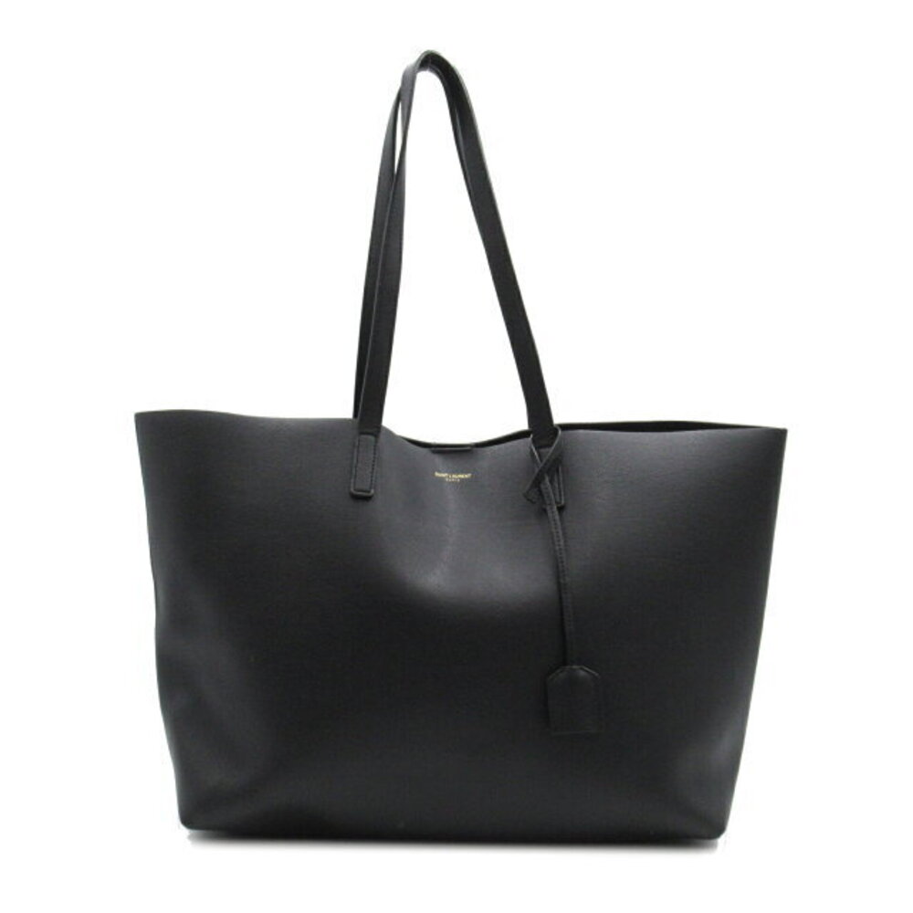 Saint Laurent Paris Black Bag Tote Leather
